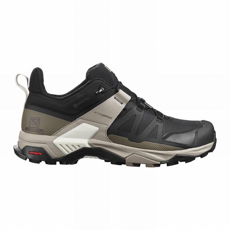 Chaussures De Randonnée Salomon Homme Noir - Salomon X ULTRA 4 GORE-TEX - France (2346-NFURB)